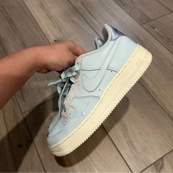 Nike Air Force 1 Low GS Moss Point Devin Booker CJ9886001 Sneaker Shoes 6Y W7.5 - Picture 4 of 12